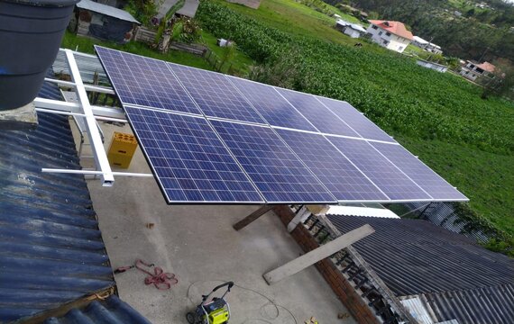 Cuenca Paneles solares project